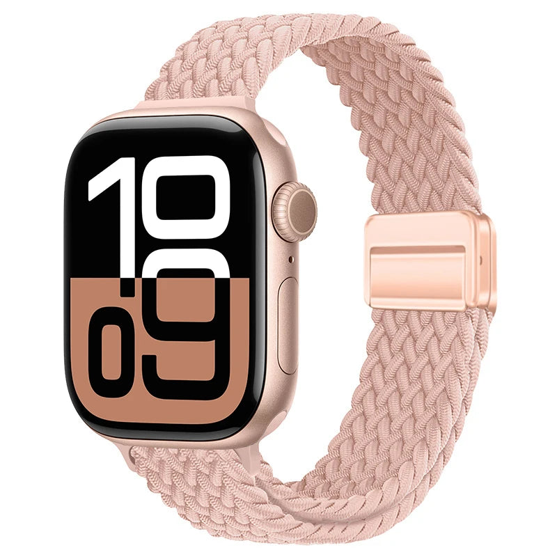 Stilrent flätat nylonarmband till Apple Watch™