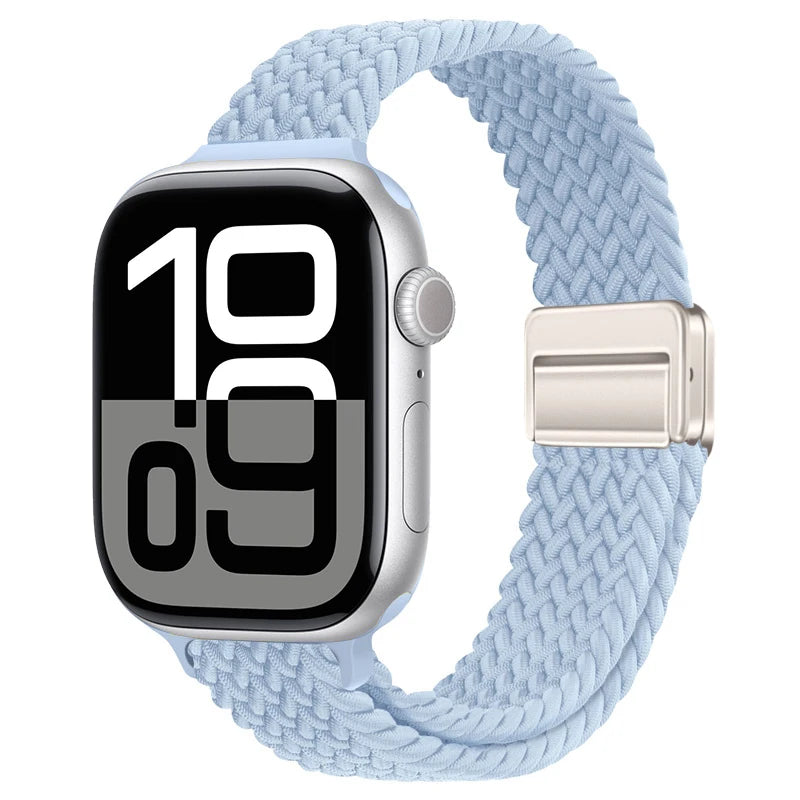 Stilrent flätat nylonarmband till Apple Watch™